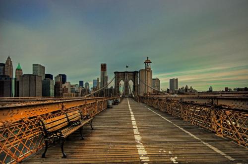 Brooklyn Bridge early morning 2