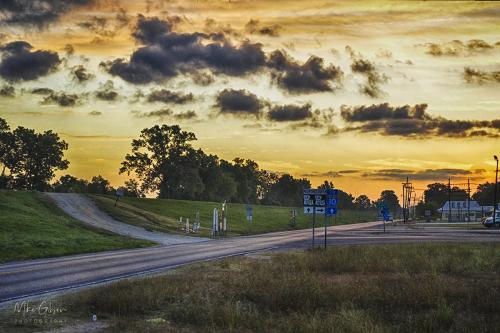 Louisiana-crossroads-early-morning-12x8