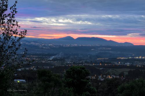 Quito sunset