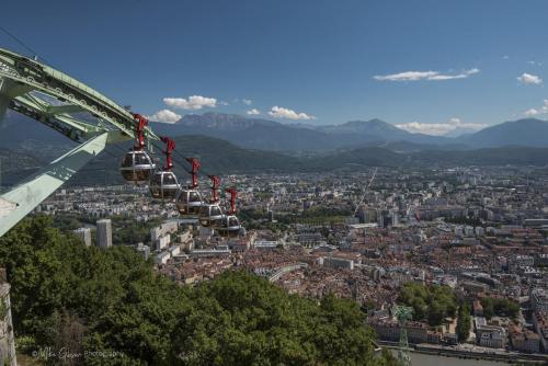 View from the Bastille, Grenoble 3